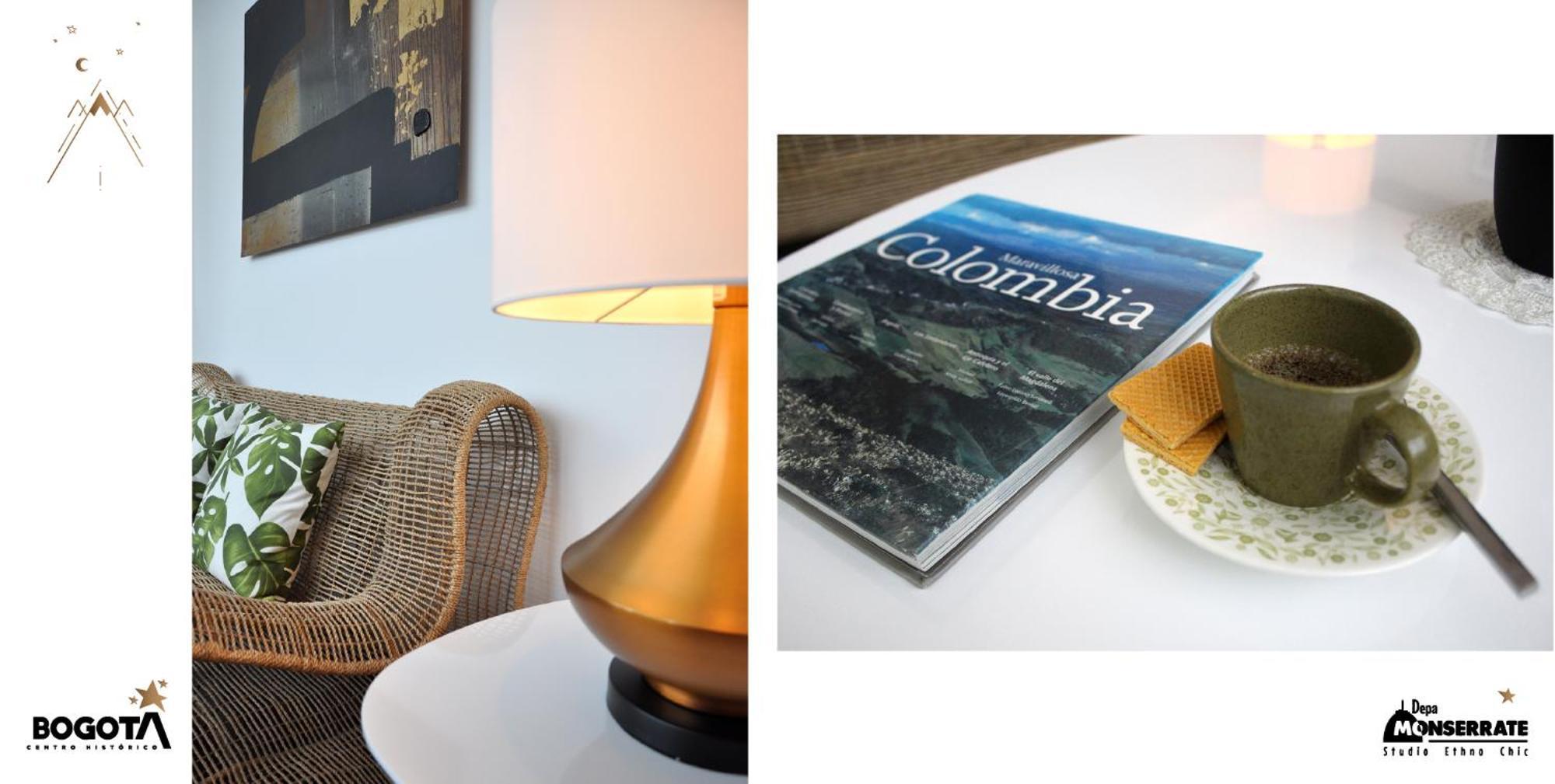 Depa Monserrate - Charming Historic Nest With Breathtaking Mountain Views - Apartaestudio Bogotá Exteriér fotografie