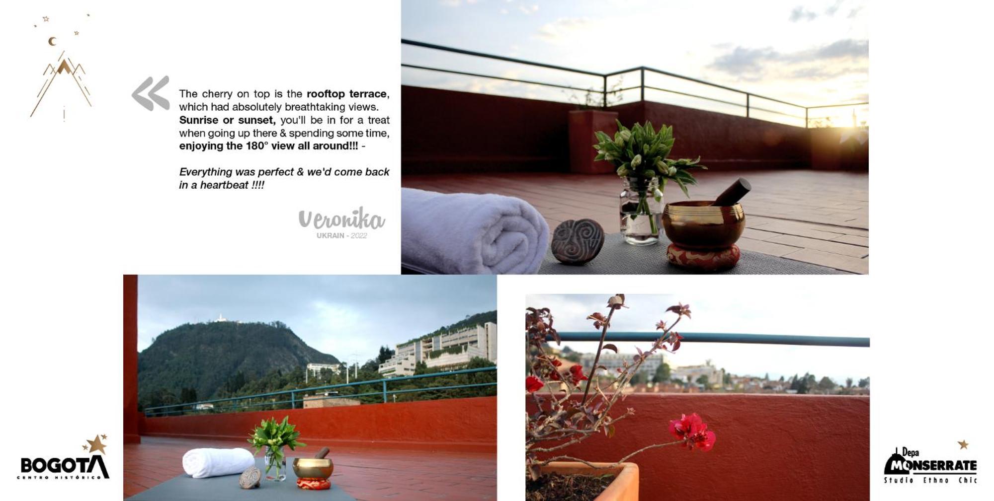 Depa Monserrate - Charming Historic Nest With Breathtaking Mountain Views - Apartaestudio Bogotá Exteriér fotografie