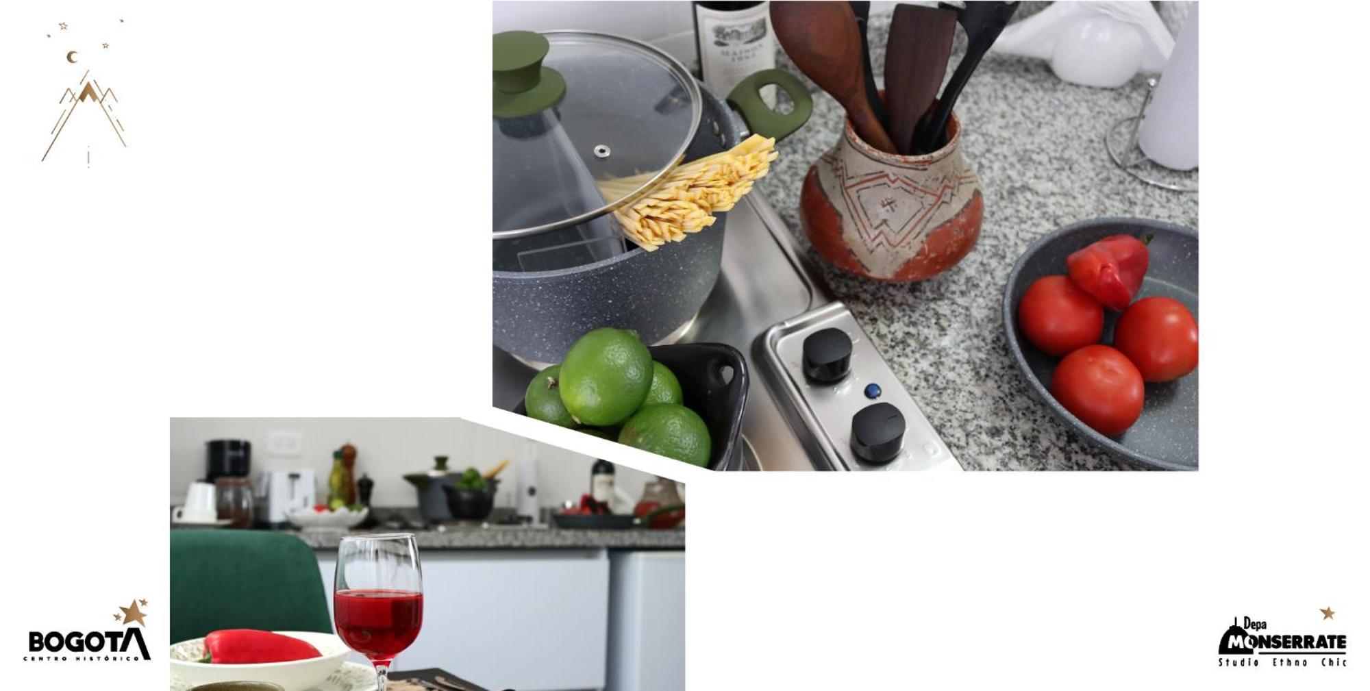 Depa Monserrate - Charming Historic Nest With Breathtaking Mountain Views - Apartaestudio Bogotá Exteriér fotografie