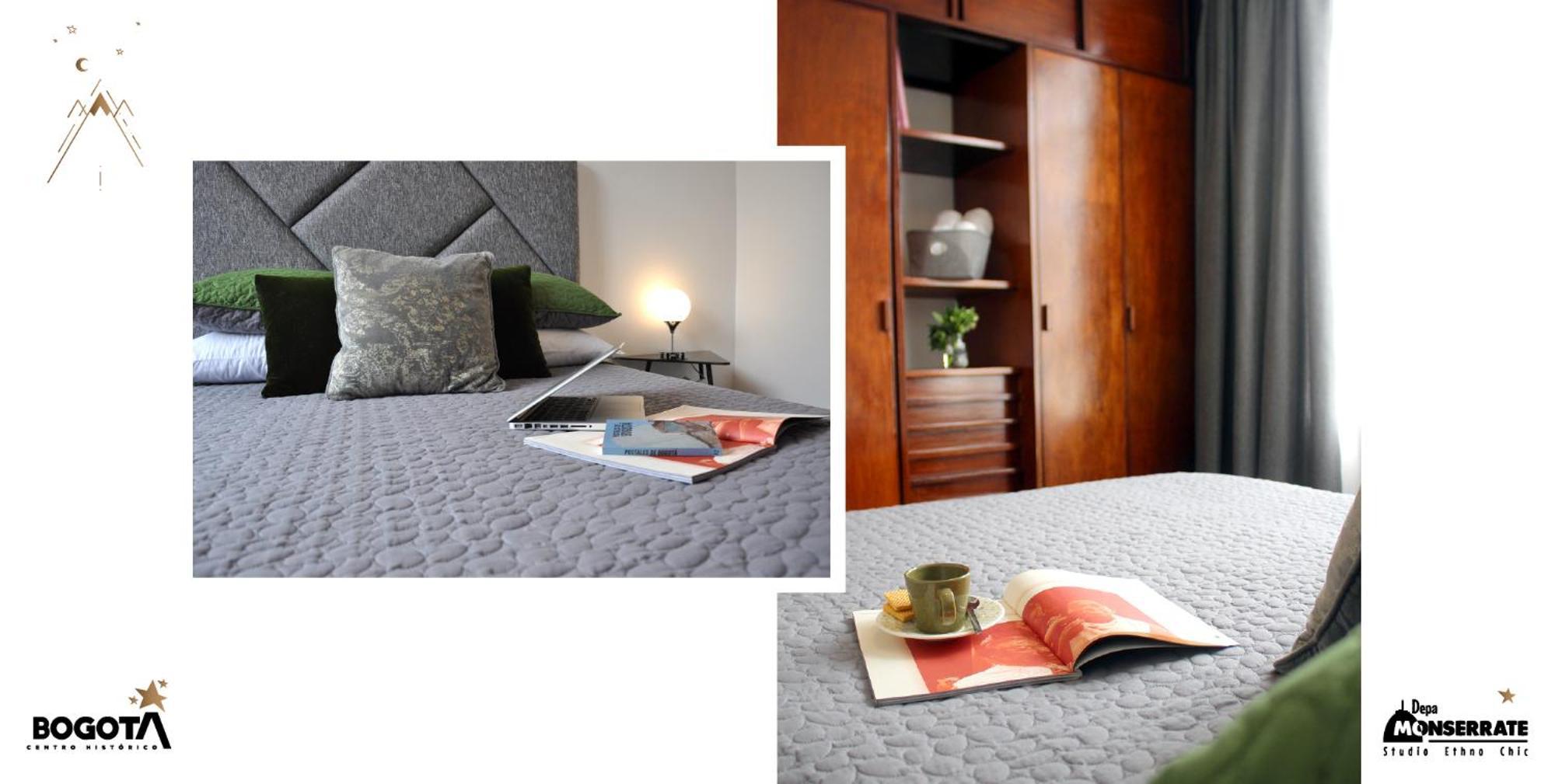 Depa Monserrate - Charming Historic Nest With Breathtaking Mountain Views - Apartaestudio Bogotá Exteriér fotografie